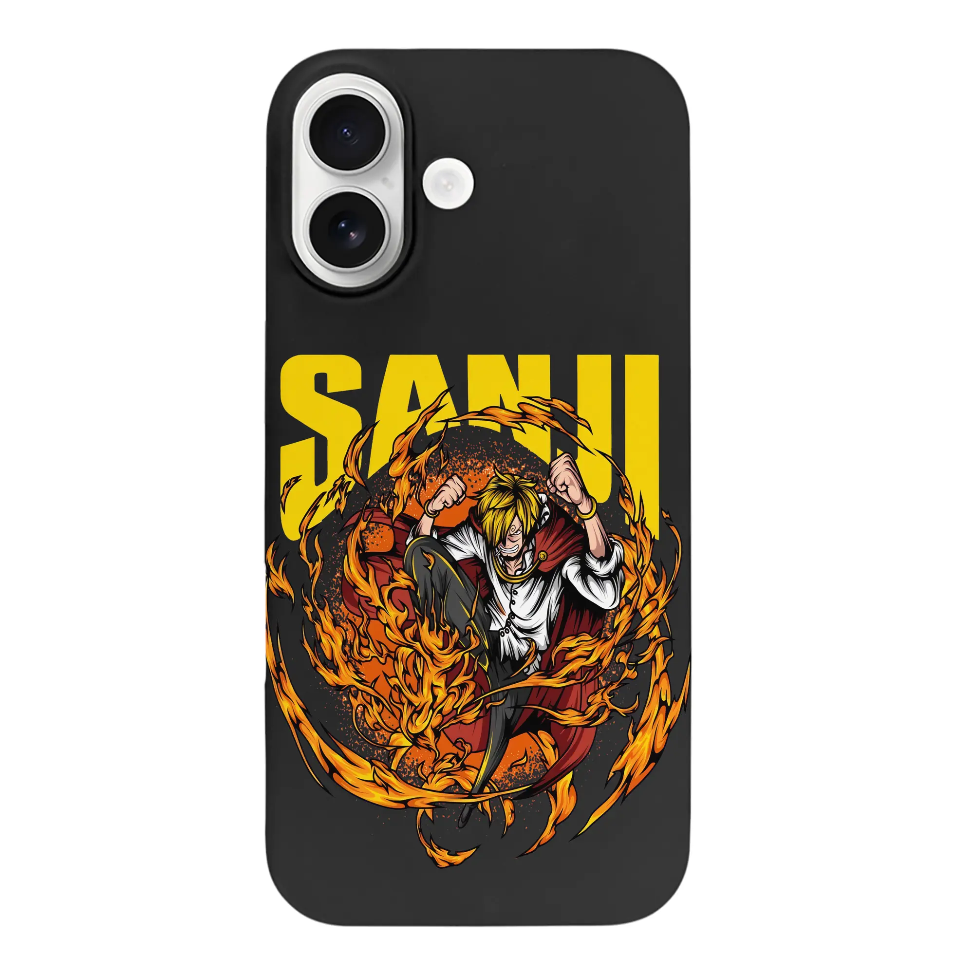 ワンピース グッズ ヴィンスモーク・サンジ - iPhone 17 シリーズ シリコンケース 薄型 耐衝撃 指紋防止 ソフトタッチカバー 精密フィット 傷防止 保護ケース iPhone 17/17 Air/17 Pro/17 Pro Max 対応